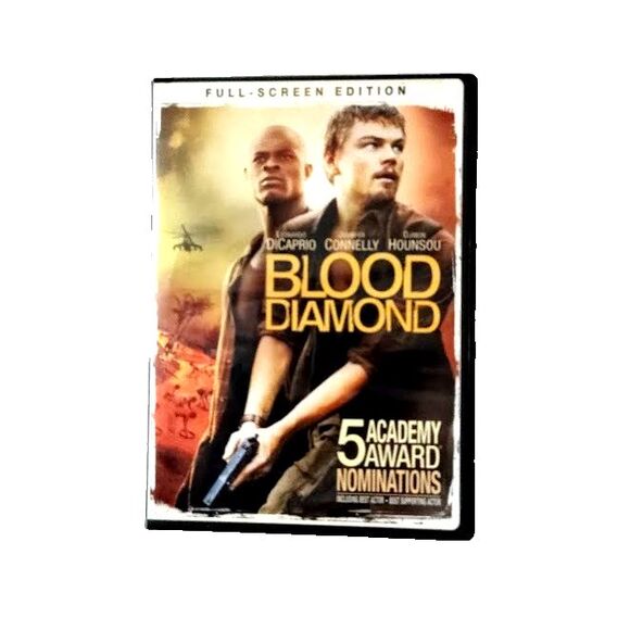 Other - Blood Diamond DVD 2006 Full-Screen Edition R Leonardo DiCaprio Action War